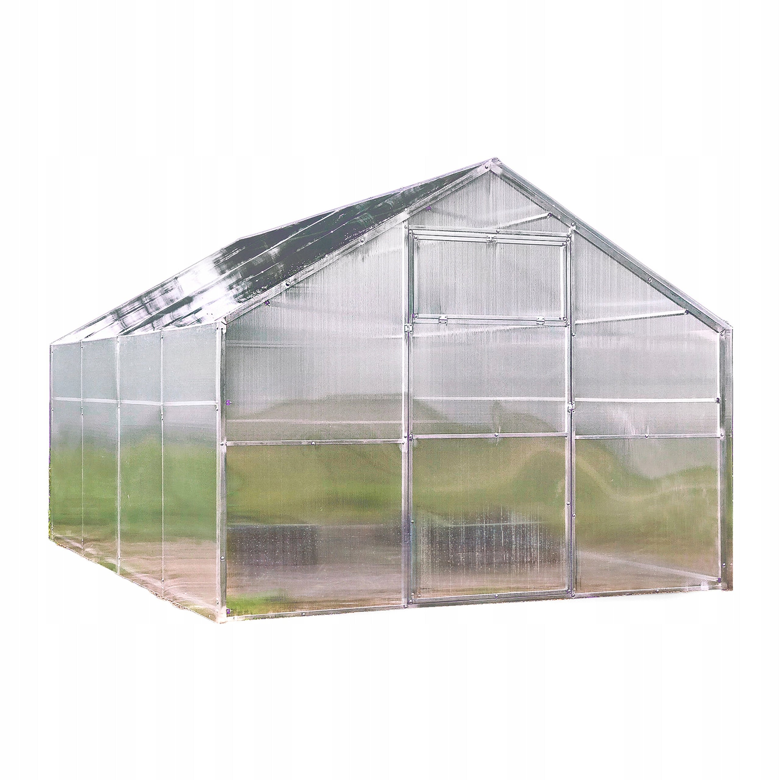 Greenhouse polycarbonate 3x6 m garden metal 20x40mm cottage polycarbonate 6mm