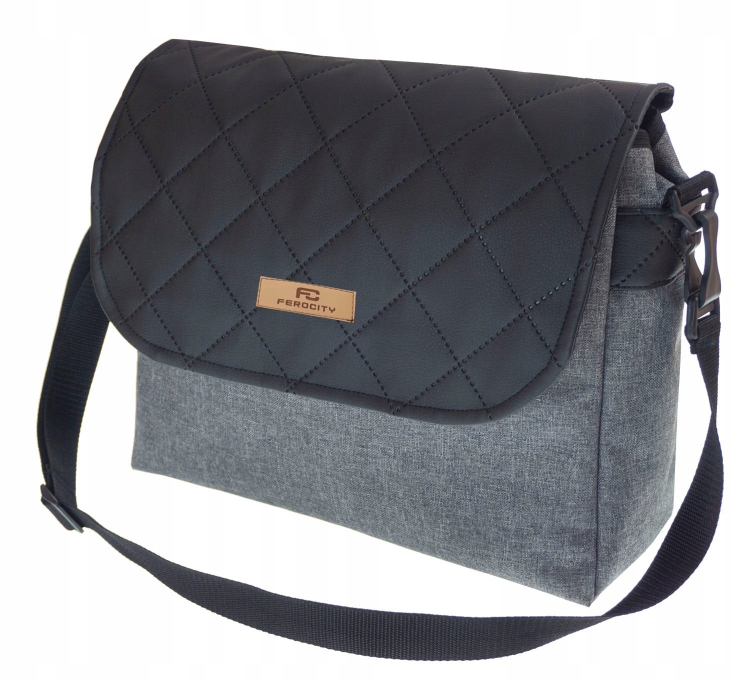 Grey Black Baby Stroller Bag for Mom Dad Organizer Universal