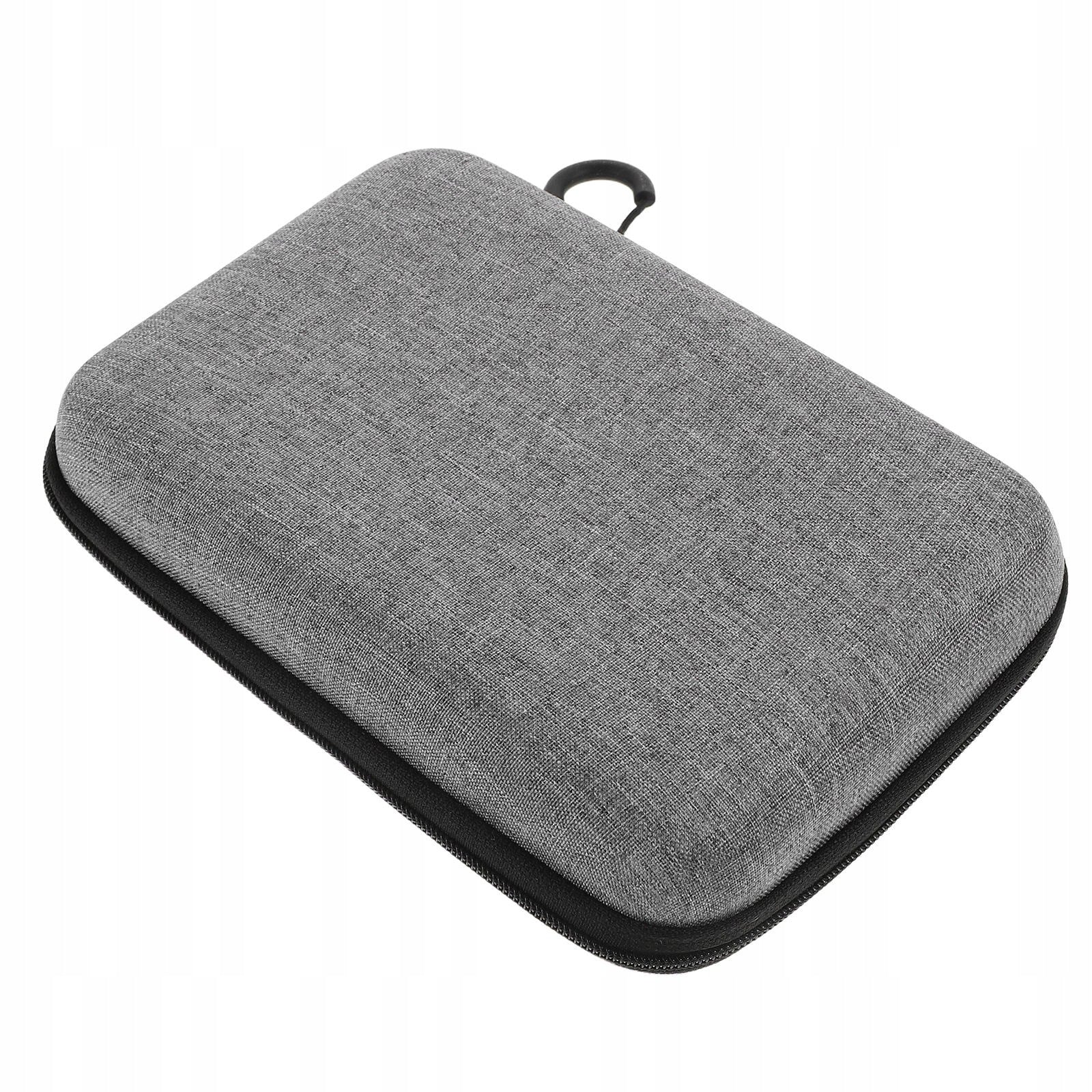 Grey Shockproof Diabetic Travel Case Organizer for Glucose Meter & Supplies Medical device type accessories for a medical device or a product without an intended medical purpose