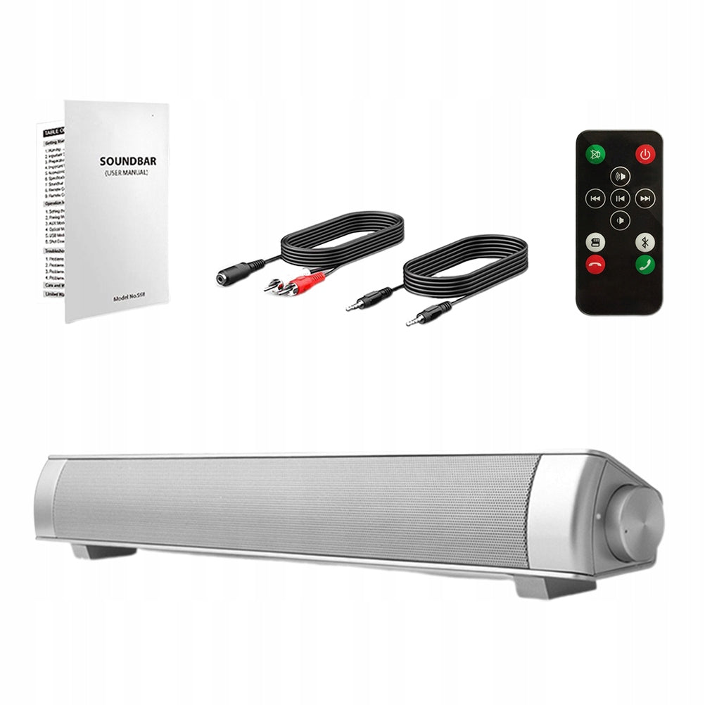 Grey Wireless Bluetooth Speaker with Bass Stereo and Tf Card Support Brand no brand