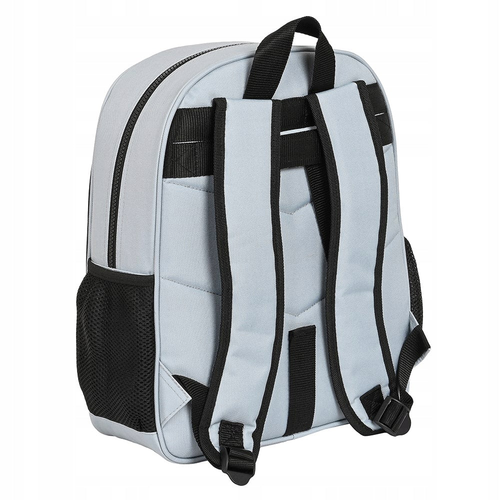 Grey Youth School Backpack for Boy to School FC Barcelona Packaging status original