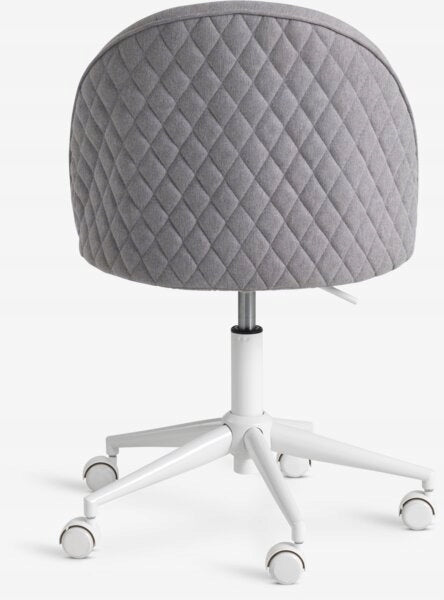 Grey office chair with height adjustment and KOKKEDAL lock Manufacturer code KOKKEDAL