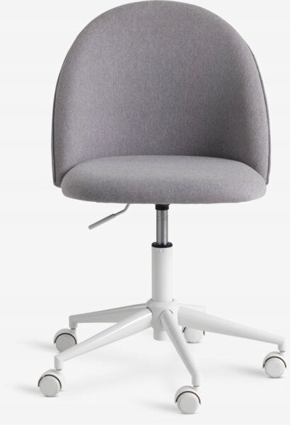 Grey office chair with height adjustment and KOKKEDAL lock Packaging status original