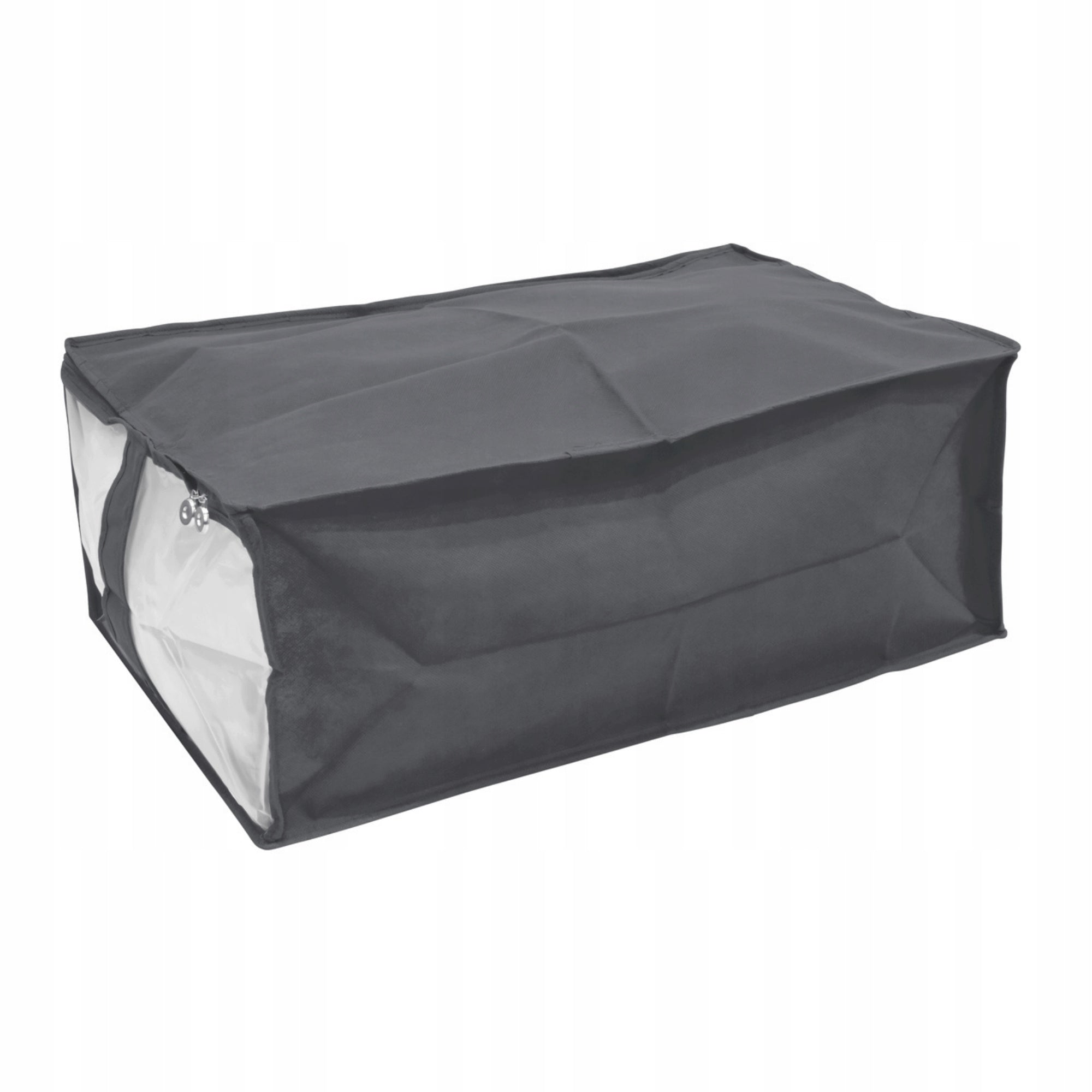 Grey ogranizer, wardrobe container for zipper bedding 40x60x25cm Brand no brand