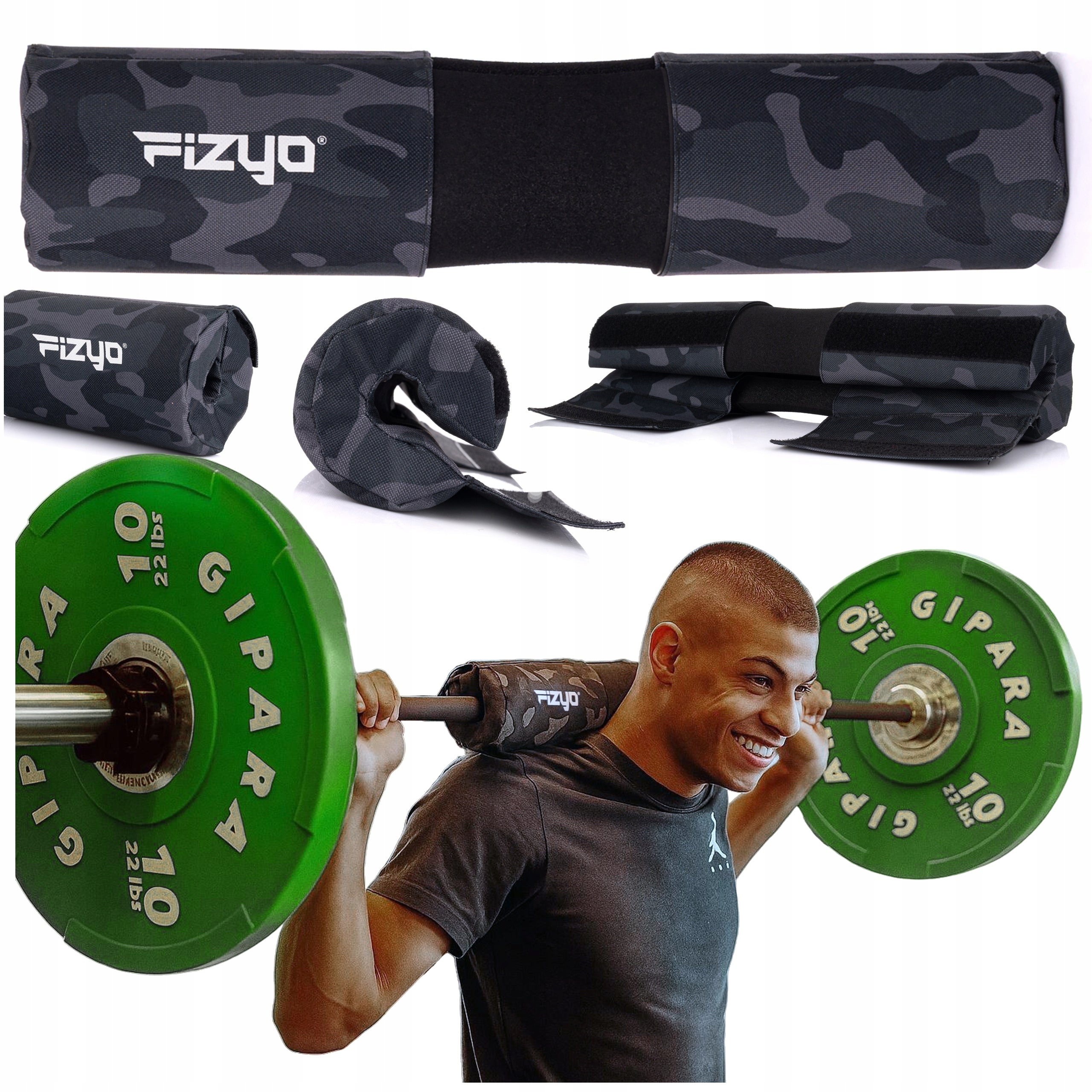 Griffin Protector Foam Barbell FIZYO Hip Thrust Squat Neck Guard
