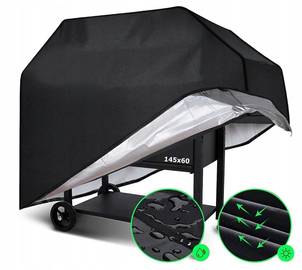 Grill Cover Garden Grill Waterproof Strong Cover Large 145x61x117 Product weight with unit packaging 0.3 kg