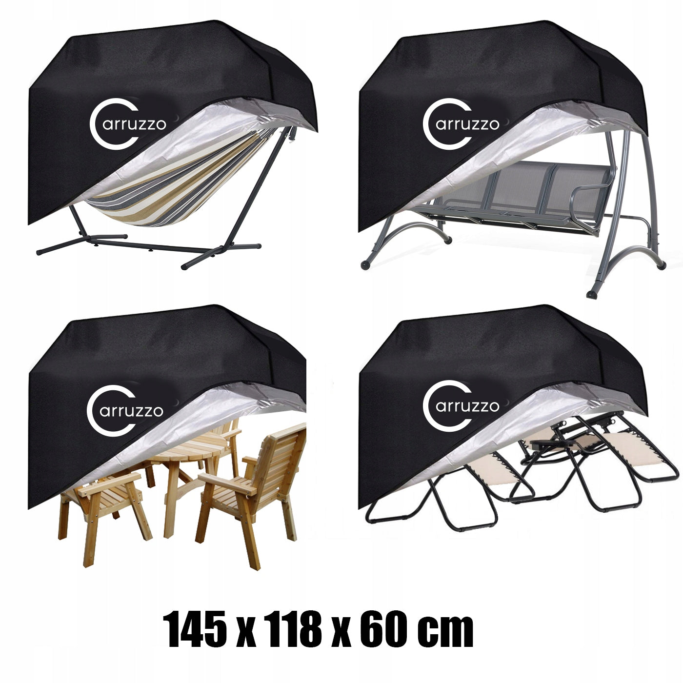 Grill Cover XXL Waterproof Strong Resistant Universal Manufacturer Carruzzo