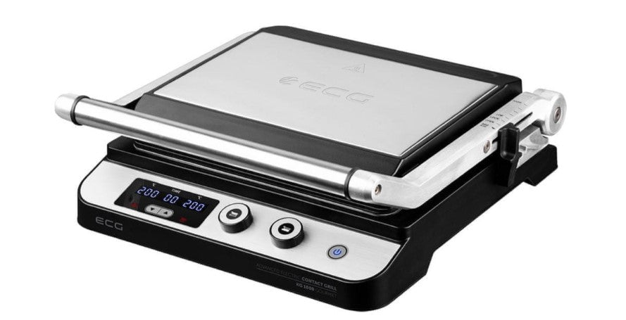 Grill ECG KG1000 2000W 2thermostats LED Panel BBQ Booster