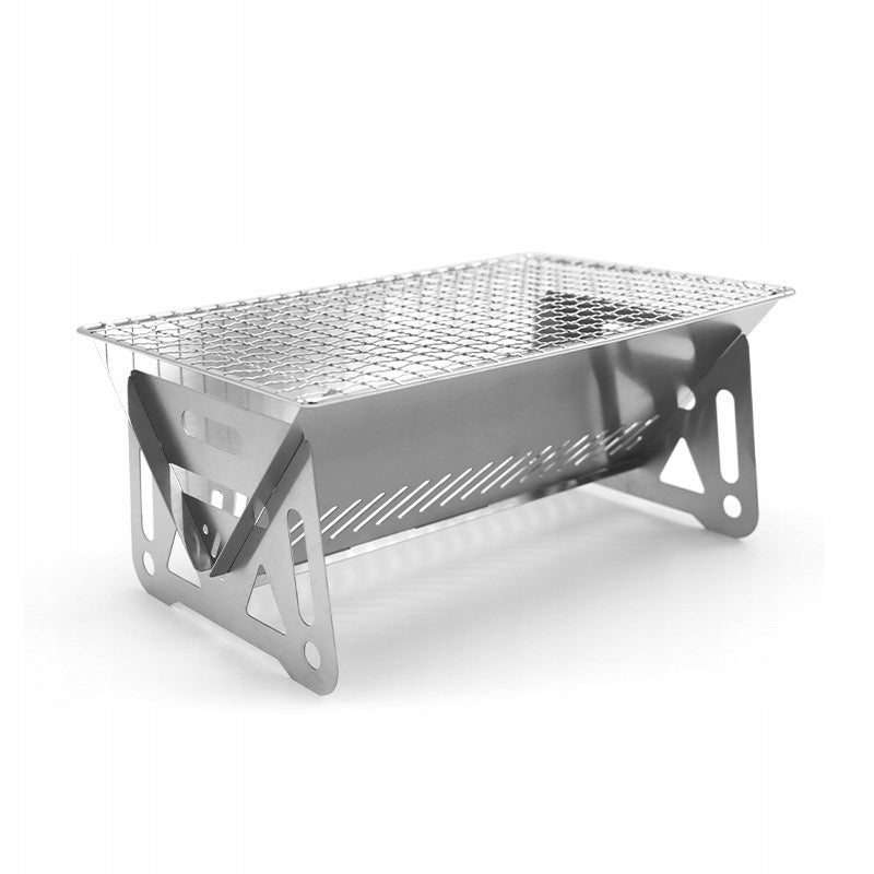 Grill Garden Fire Pit SMALL HANDY Camping Tourist +ETUI THICK Manufacturer no brand