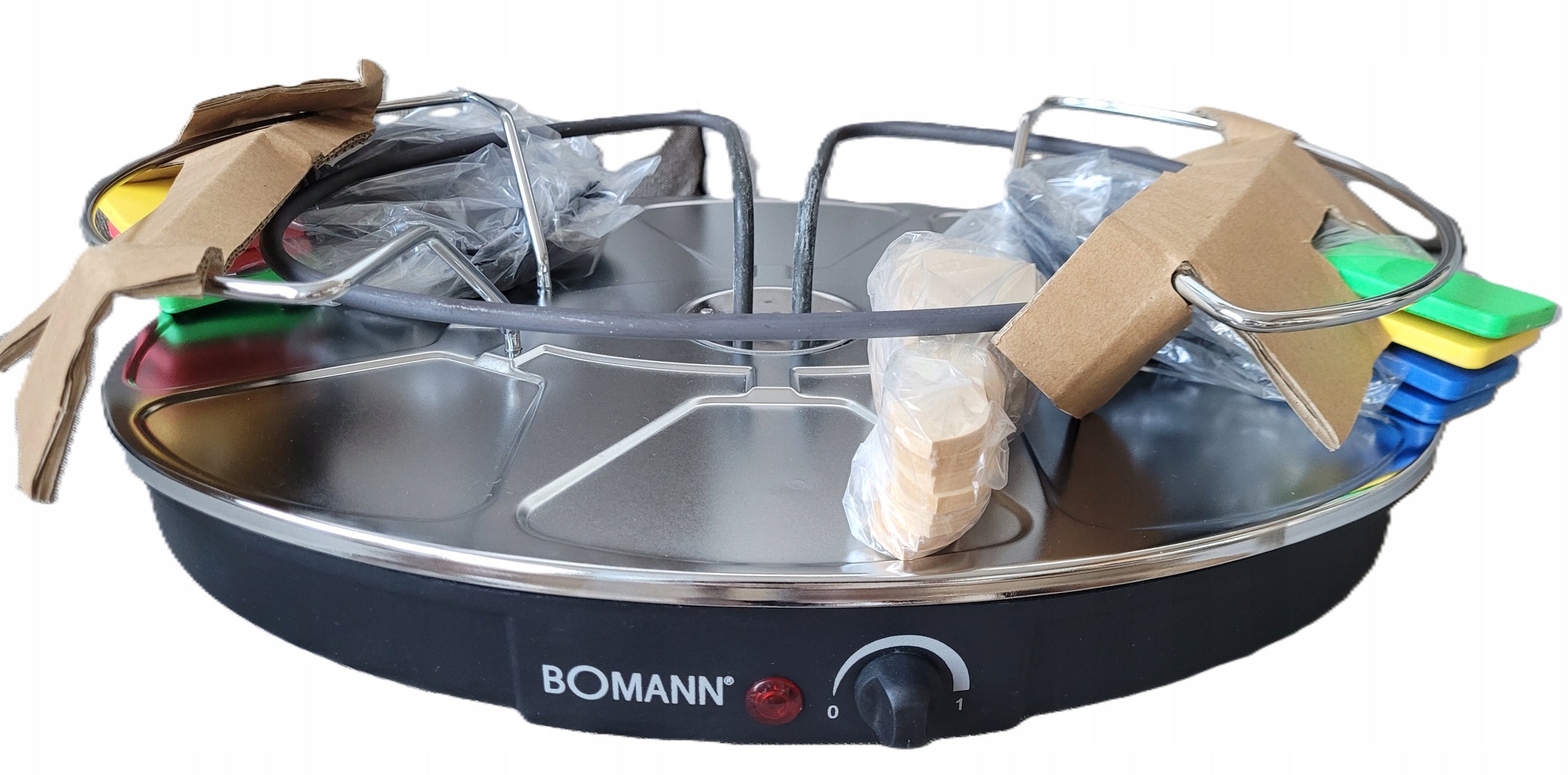 Grill elektryczny Bomann Raclette-Grill CB 1275 Packaging status original