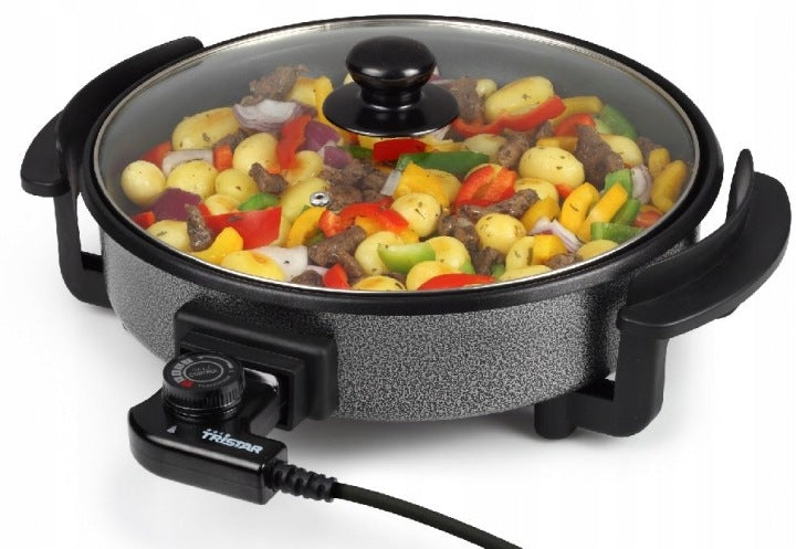 Grill pan Tristar PZ-2963, diameter 30 cm, black Brand Tristar
