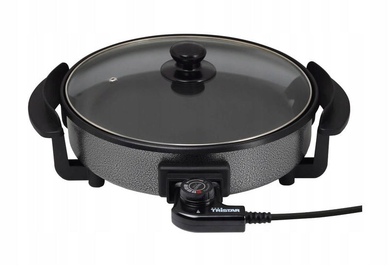 Grill pan Tristar PZ-2963, diameter 30 cm, black