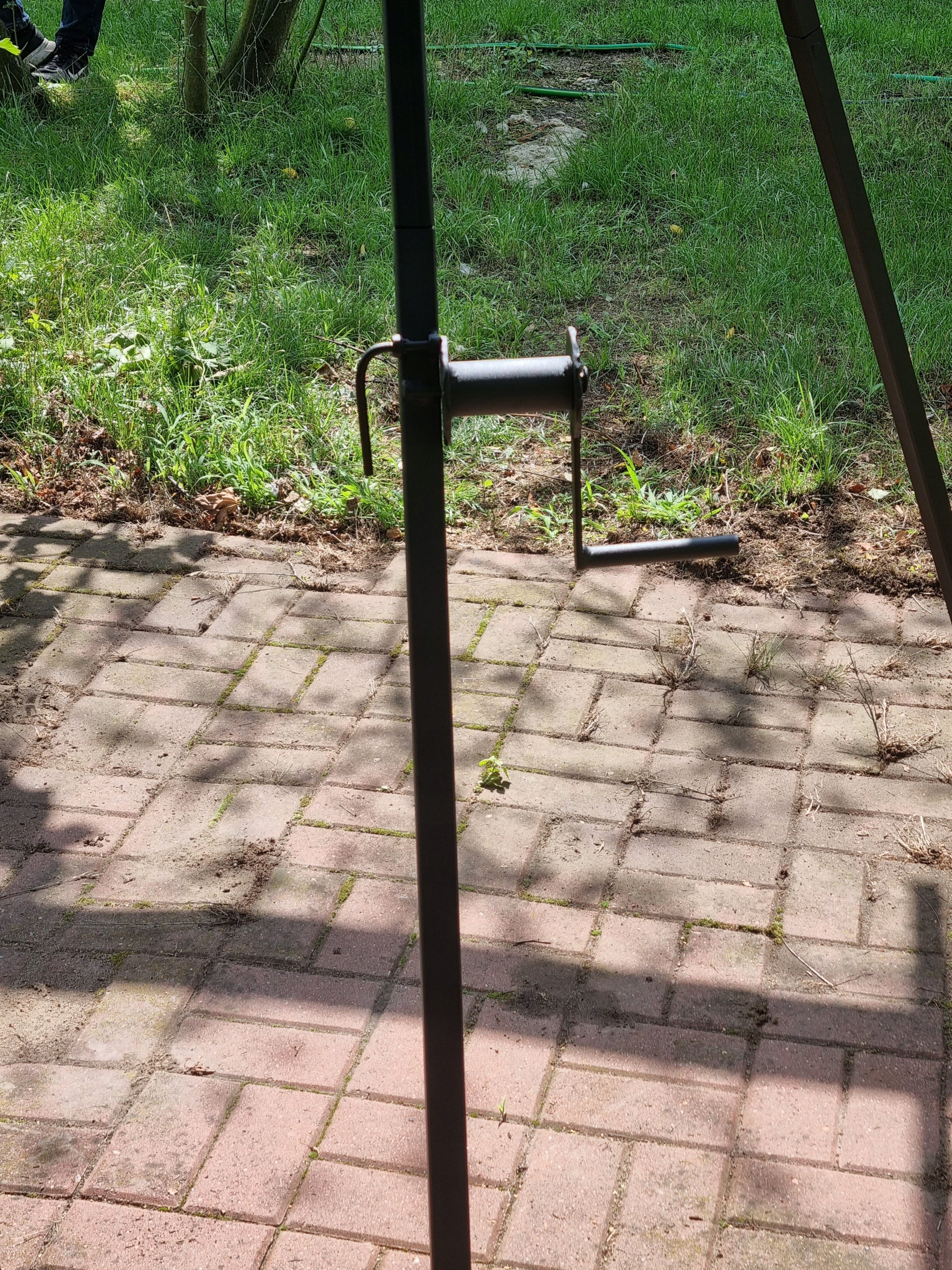 Grille Tripod Straight Rack for grate from 100cm with crank Manufacturer no brand