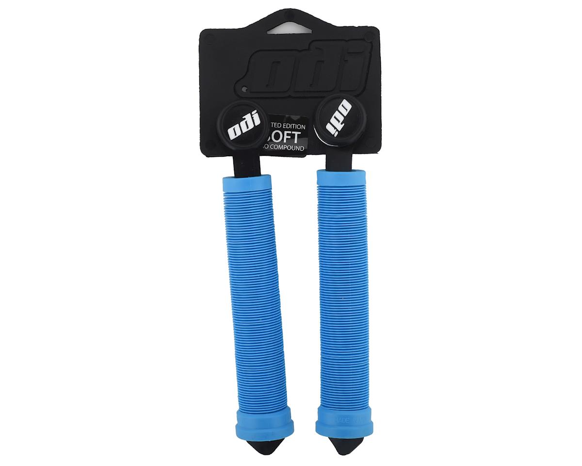 Grips ODI BMX Longneck SLX Flangeless light Blue160mm light blue Brand Odi