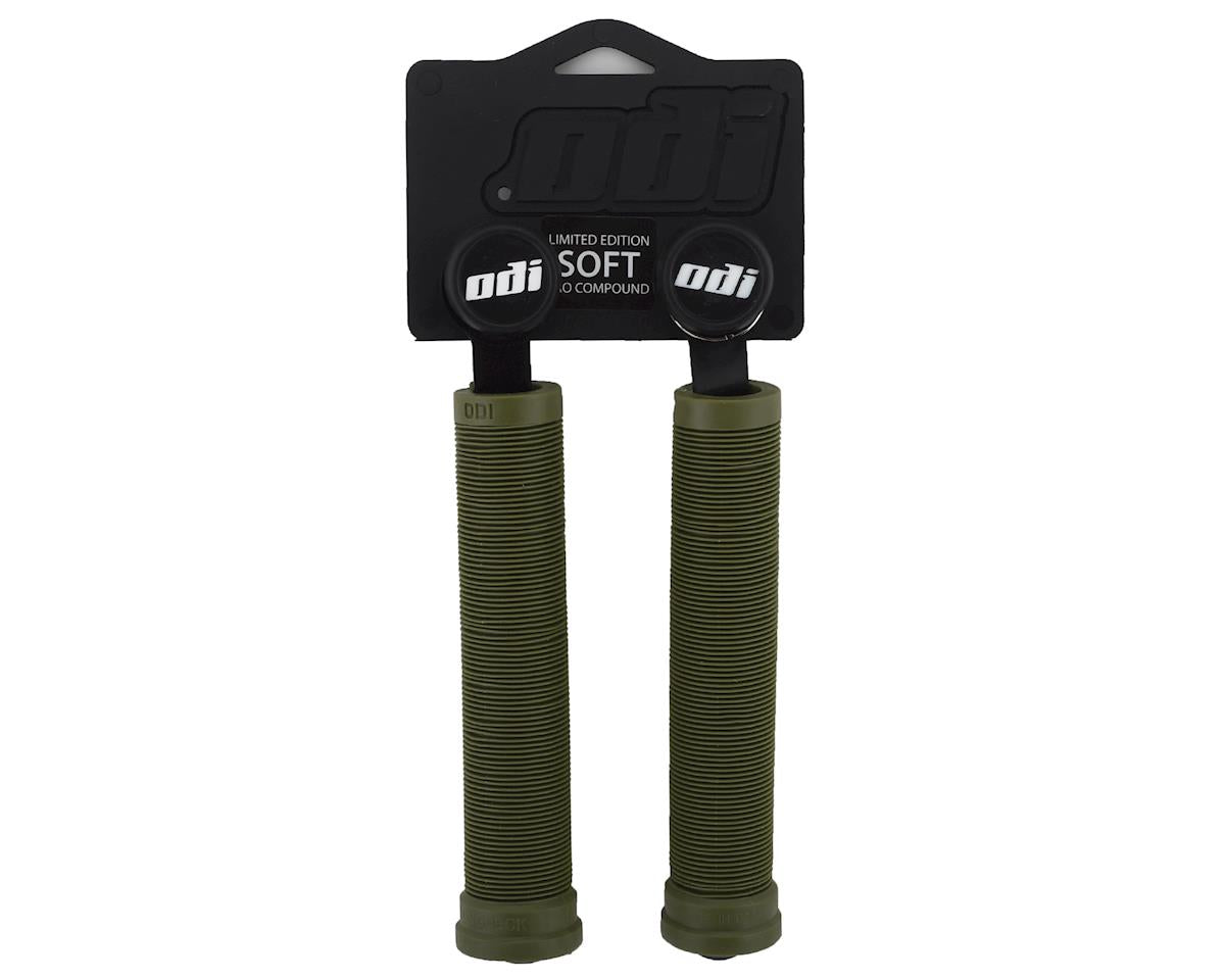 Grips Odi Longneck SLX Flangeless BMX 160mm Army Green dark green Brand Odi