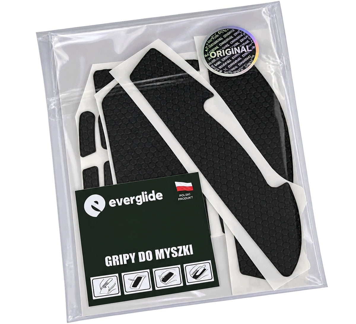 Grips for Logitech G Pro X Superlight and Superlight 2 V2 Everglide Packaging status original