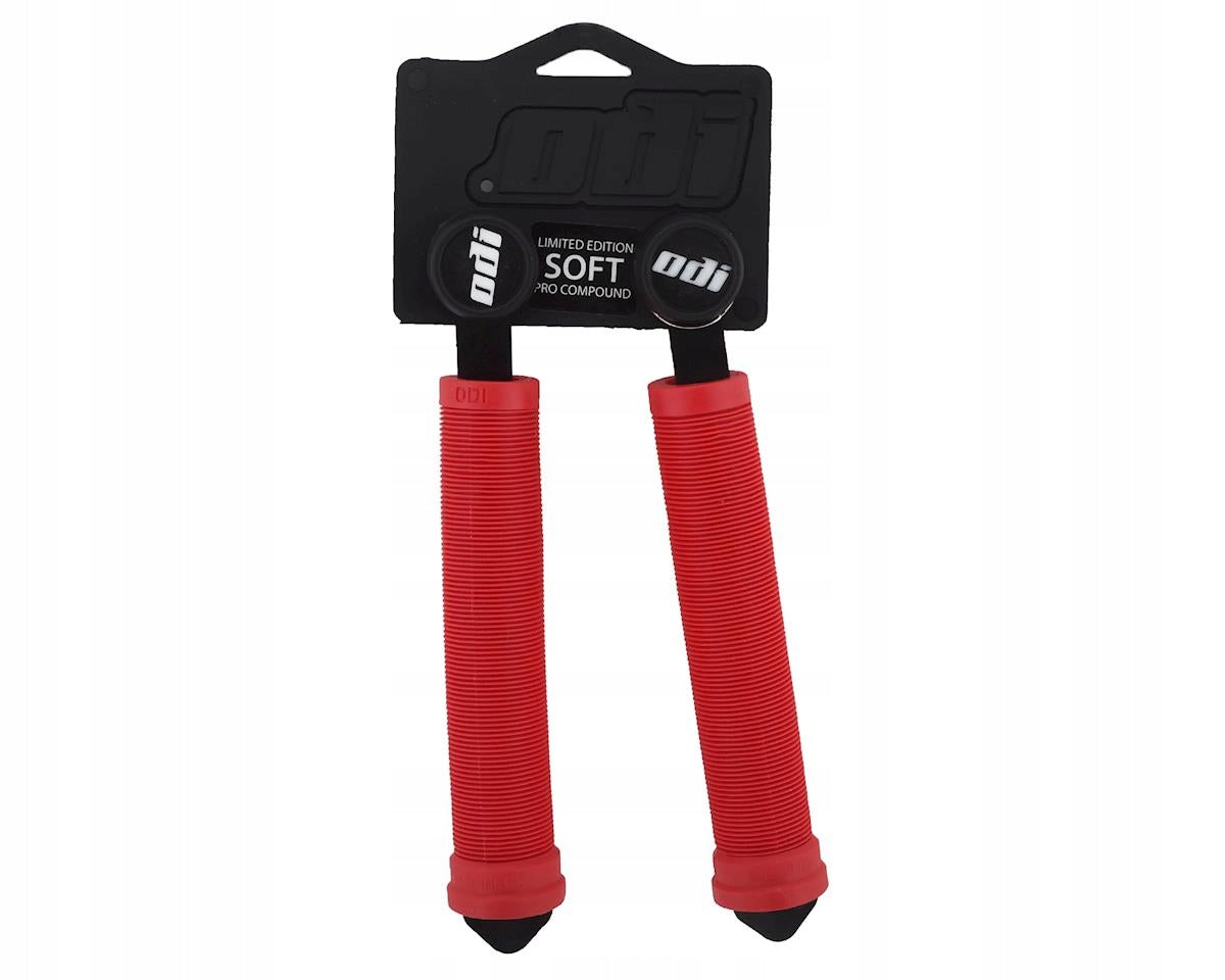 Grips grips ODI Longneck SLX without collar long 160 mm red + stoppers Brand Odi