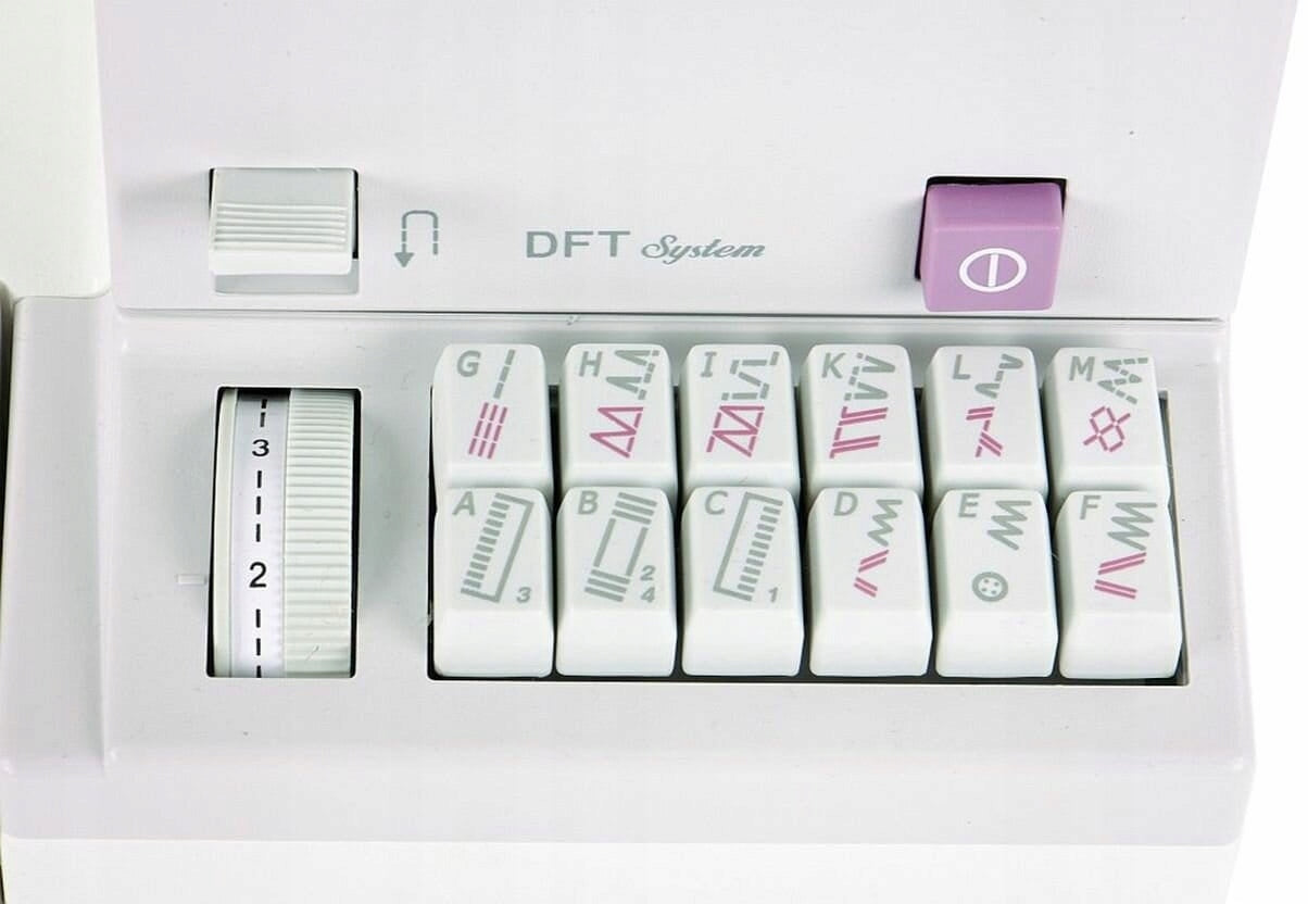 Gritzner 1037 DFT Home Sewing Machine With Top Transport 211 Stitches Model 1037 DFT