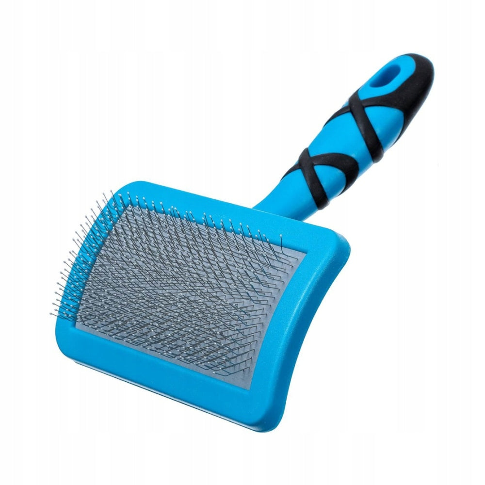 Groom Professional Ball Pin Slicker Medium - Poodle Brush with Safe