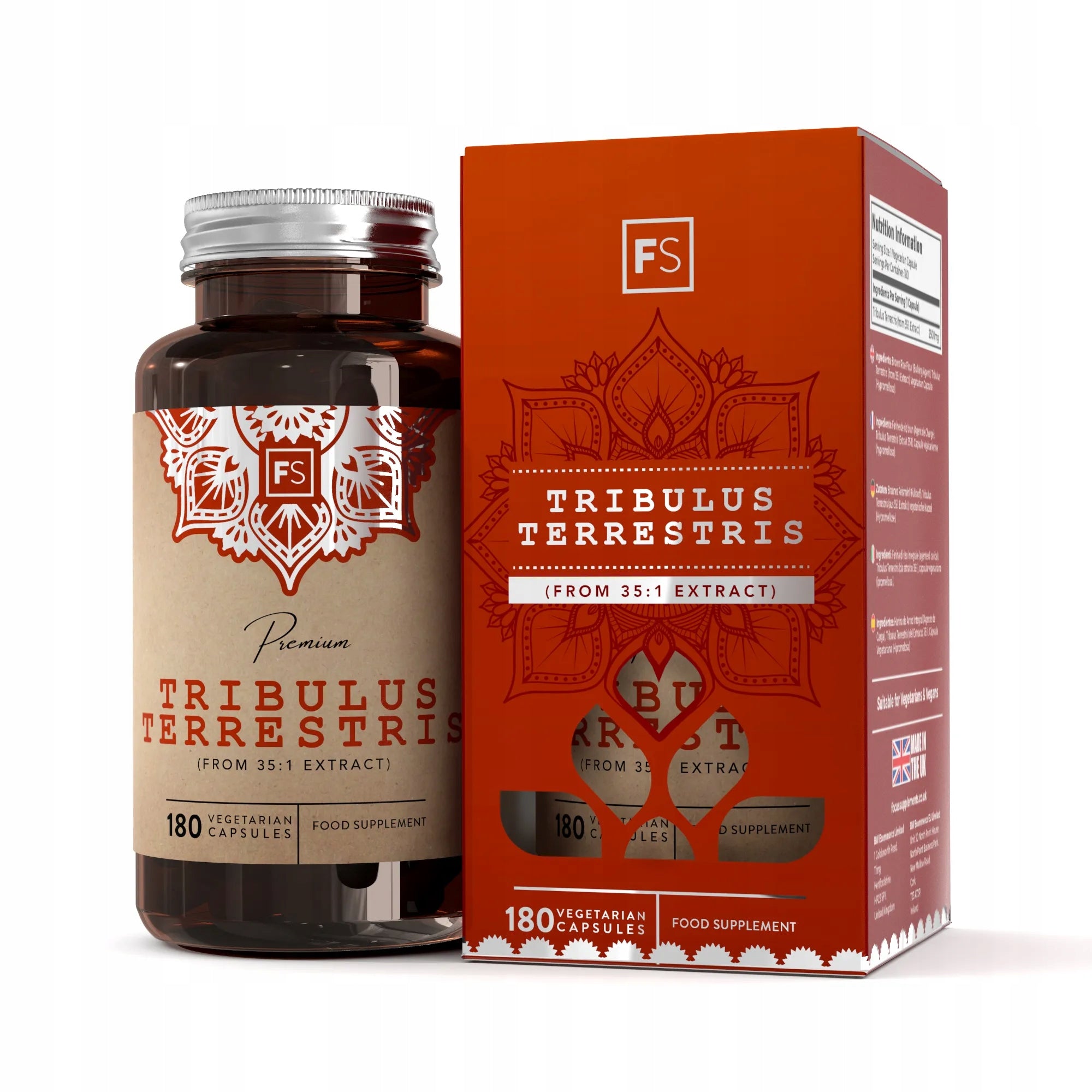 Ground Mace Extract 35:1 180 Capsules of 2500mg