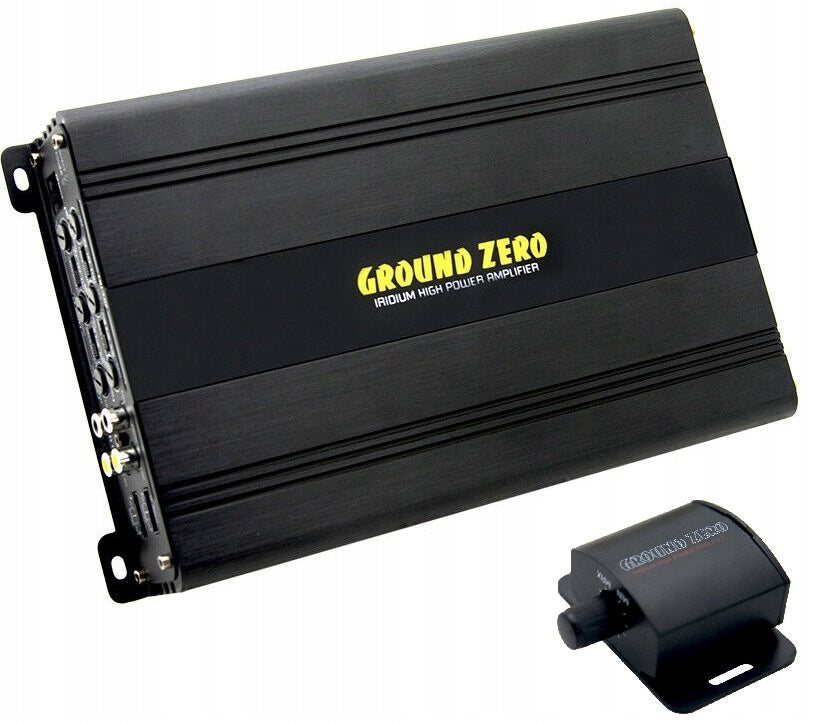 Ground Zero GZIA-135.4 4 Channel Car Amplifier with Remote Control EAN (GTIN) 4037072025897