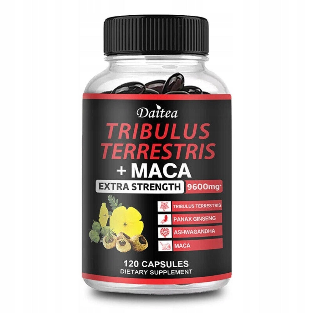 Ground mace / Ashwagandha / Ginseng / Maca x 120 capsules