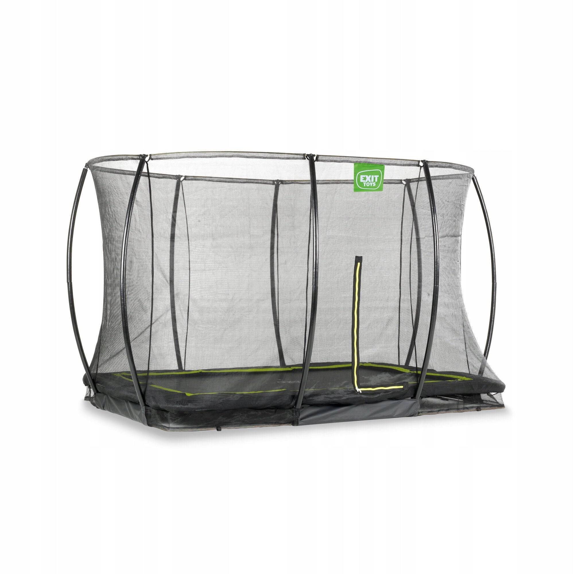 Ground trampoline Silhouette EXIT 214x305cm with safety net - charm Brand Exit