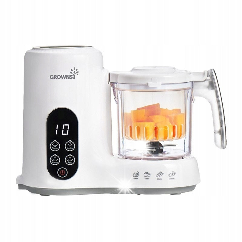 Grownsy Food Processor For Preparing Baby Meals Infants 5in1