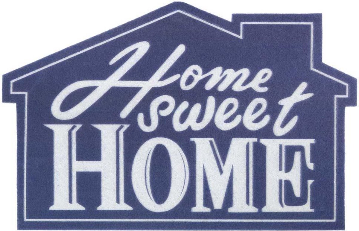 3D-Fußmatte Home Sweet Home 45x70 cm 