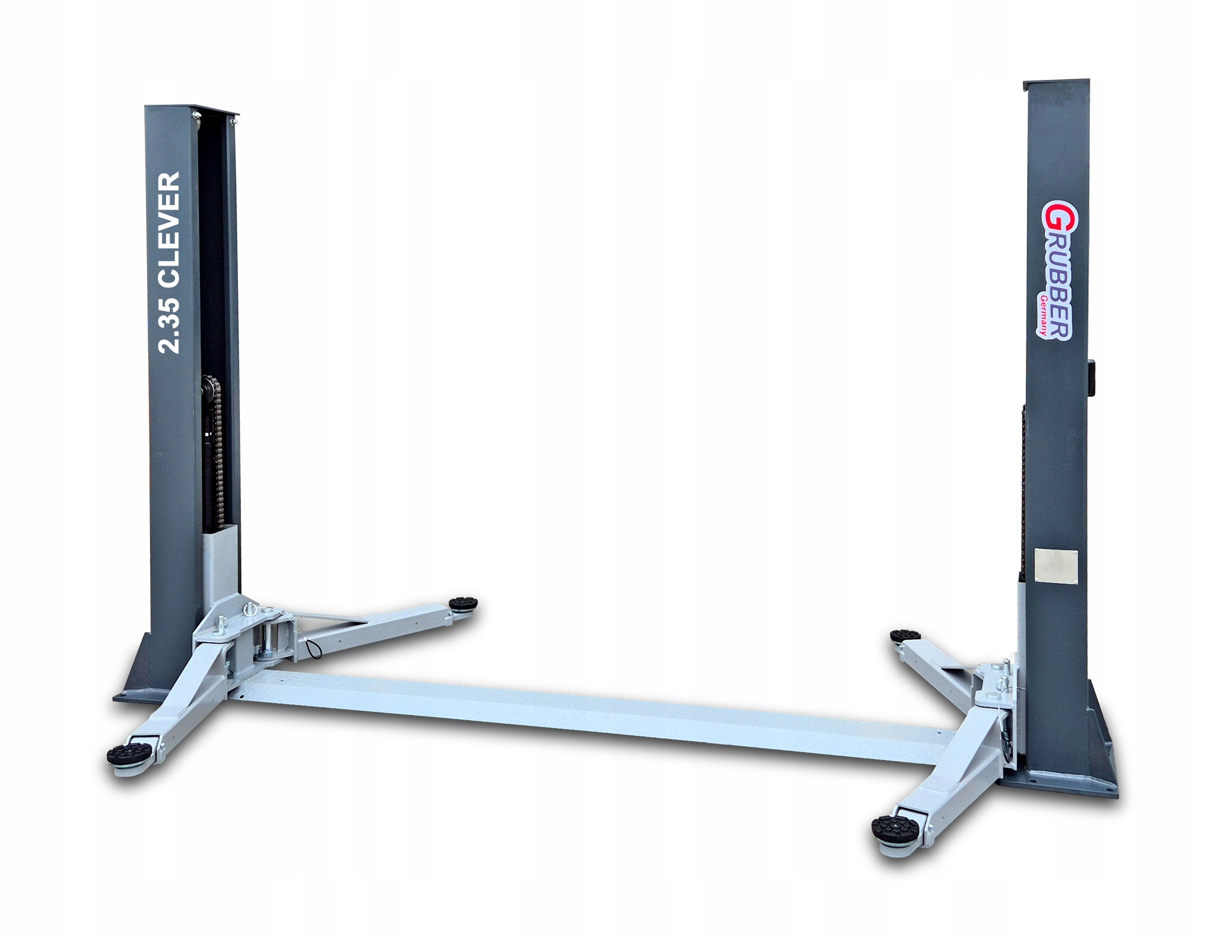 Grubber two-column lift 2.35 CLEVER - 3,5 tons 230 v hydraulic Manufacturer code 2.35 CLEVER