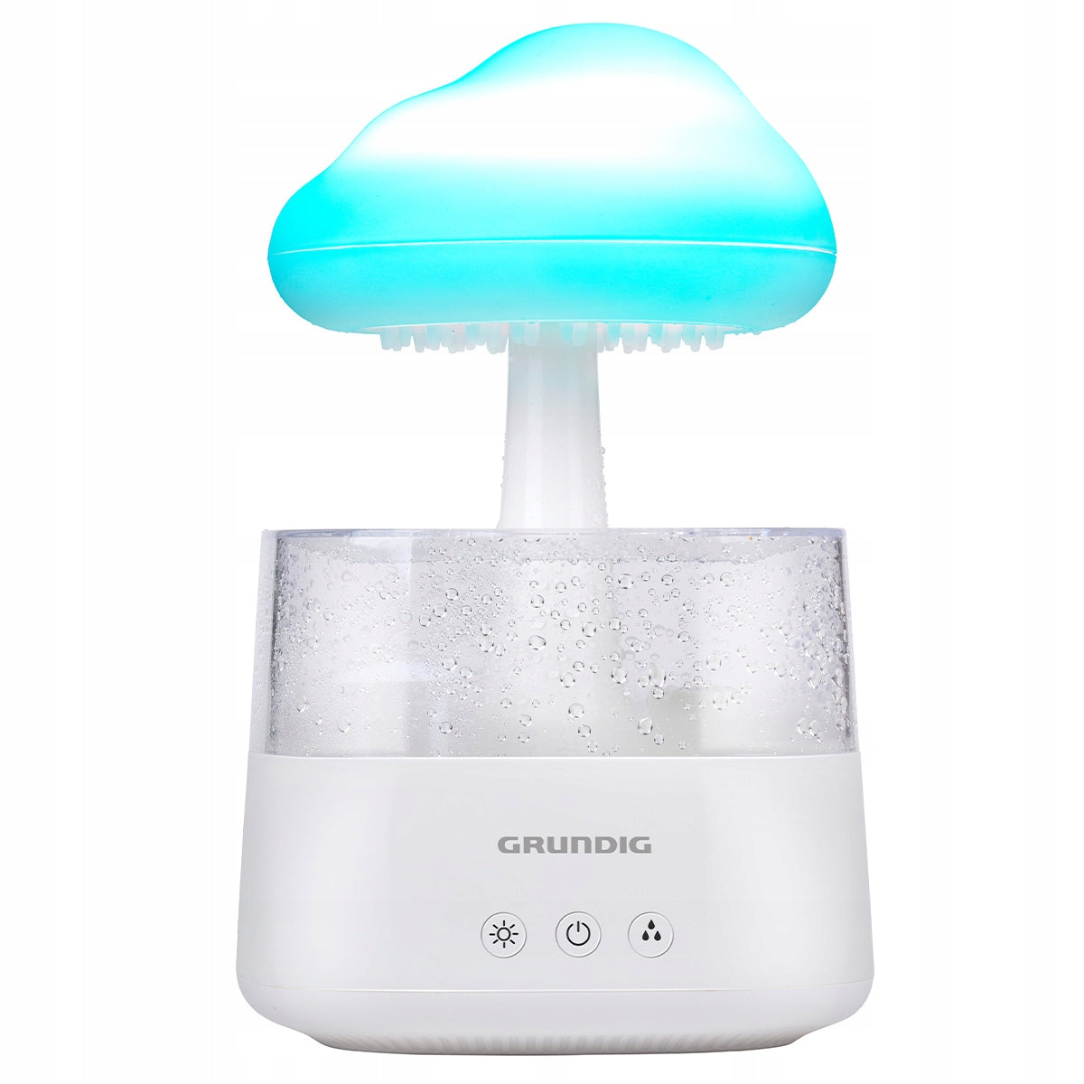 Grundig Air Humidifier Cloud Rain Mode LED Mist 7 Colors Brand Grundig