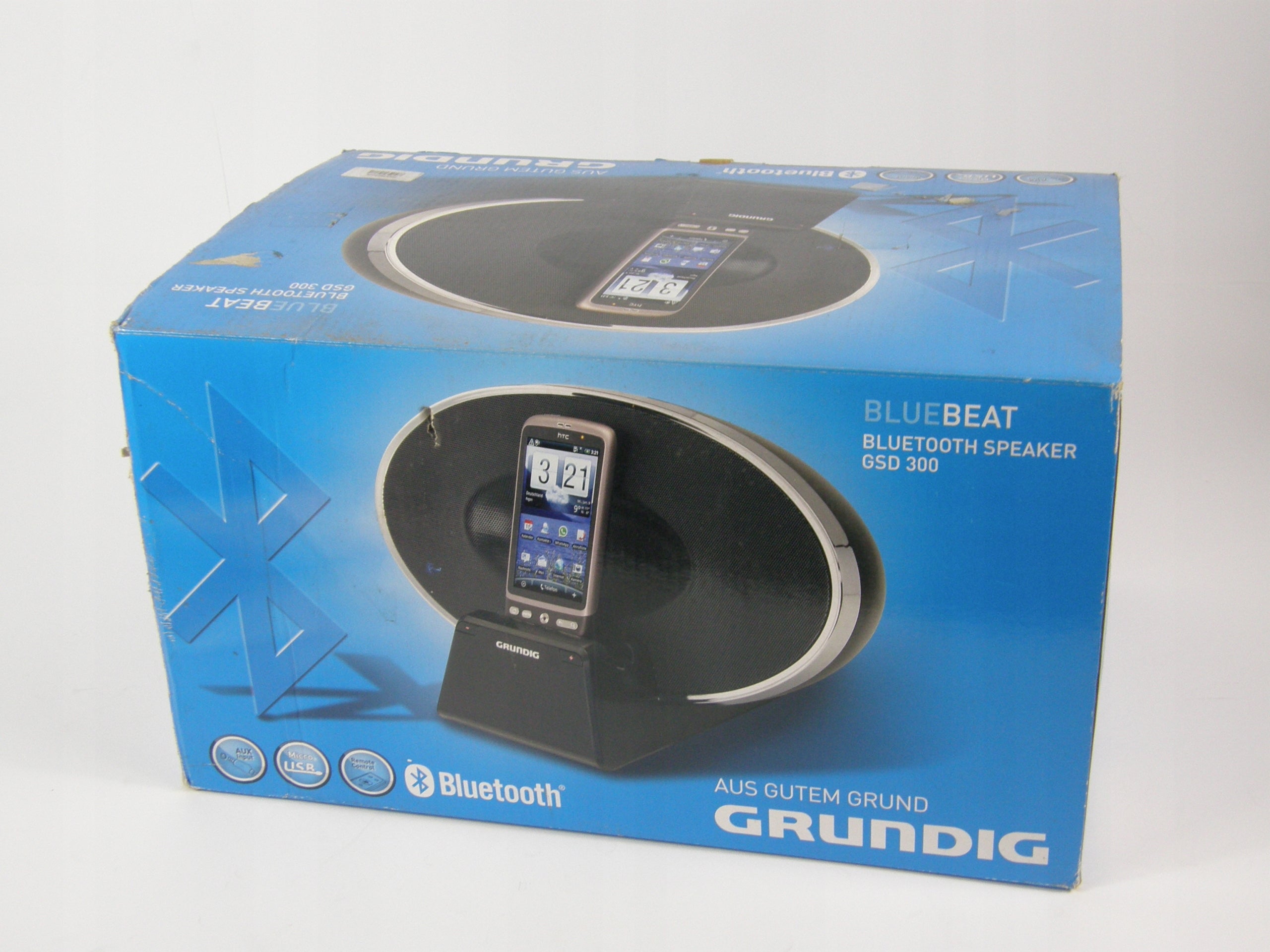 Grundig GSD300 portable speaker black Brand Grundig