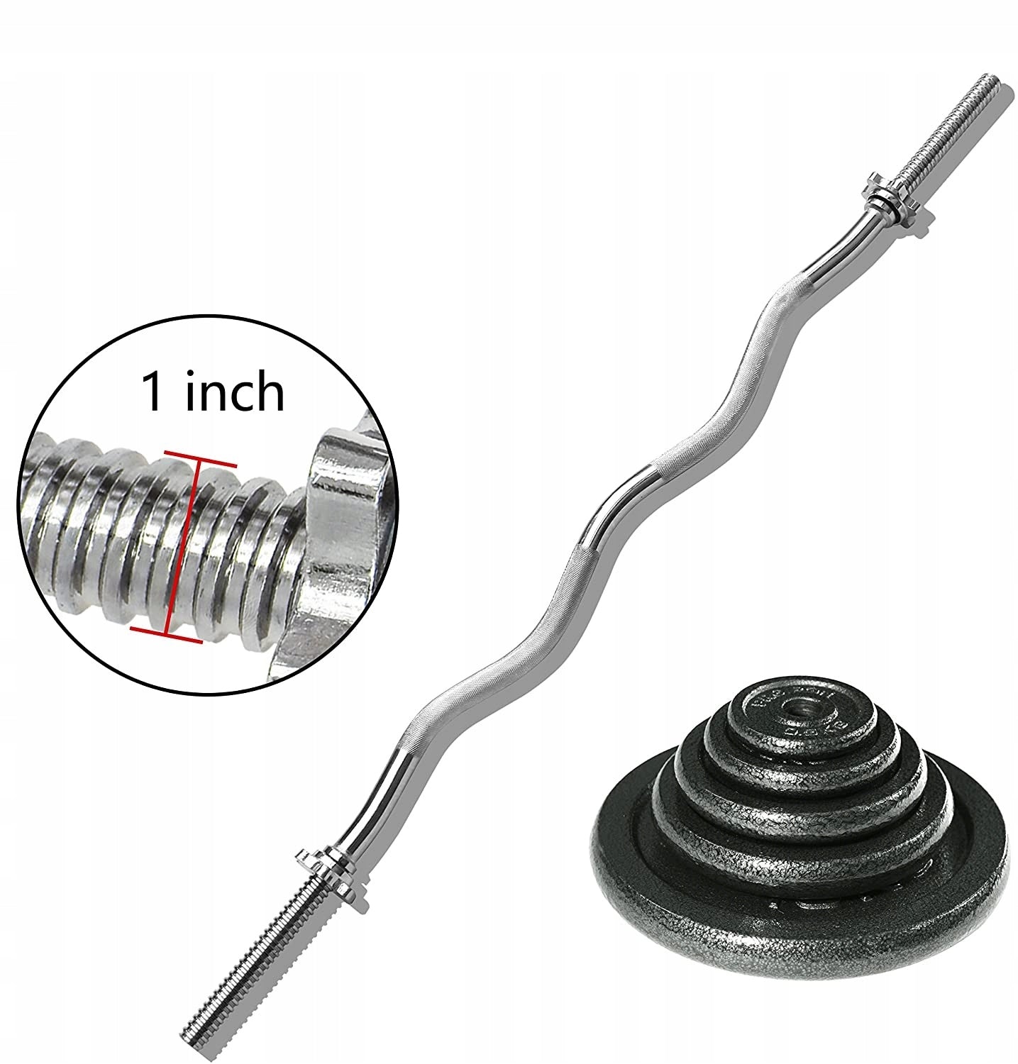 Gebogenes Griffbrett Proiron PRO-GZ01-47, 120 cm 