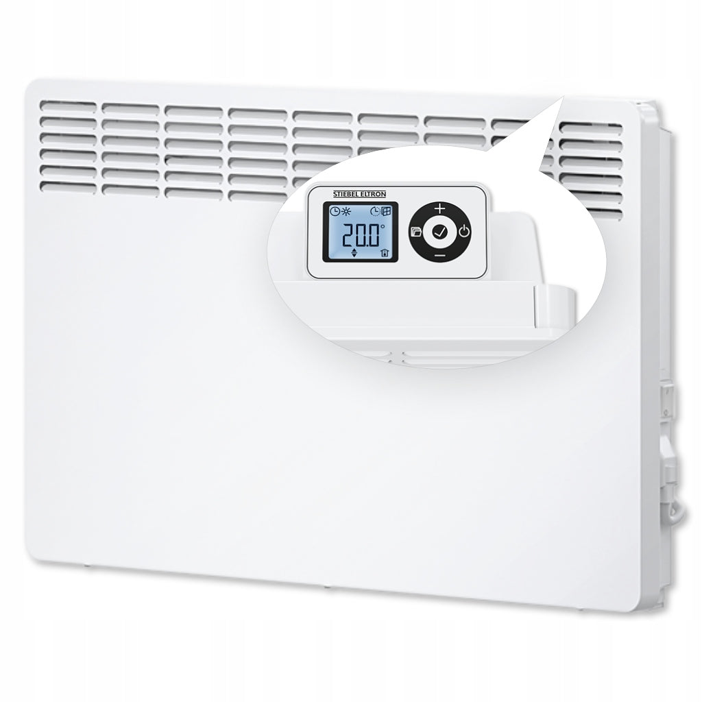 Elektrische Konvektorheizung 2,5 kW Stiebel Eltron CWM 2500 P LCD-Controller 