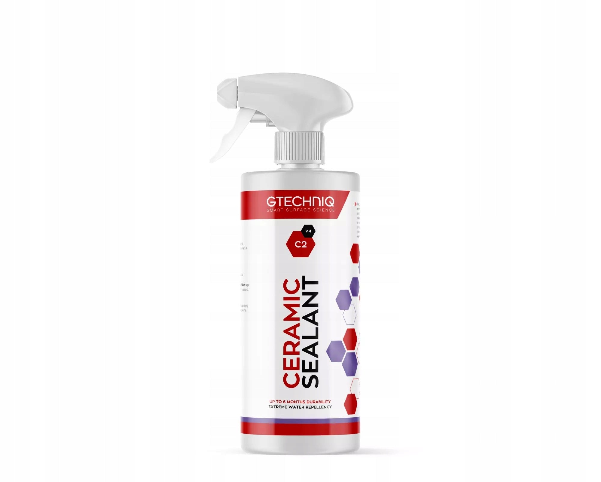 Gtechniq Ceramic Sealant C2v4 Quick Coat, Liquid Car Glass Coating 500ml