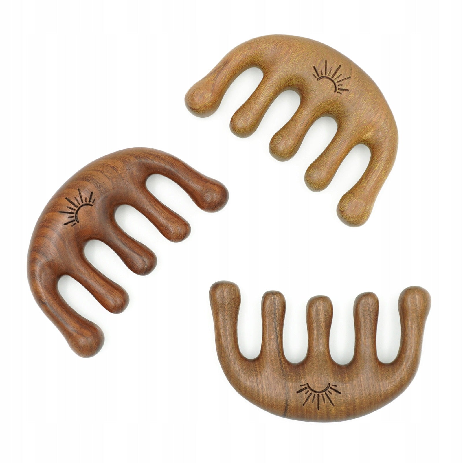 Gua Sha Wood Fascia Massager - Comb Brand Wschód