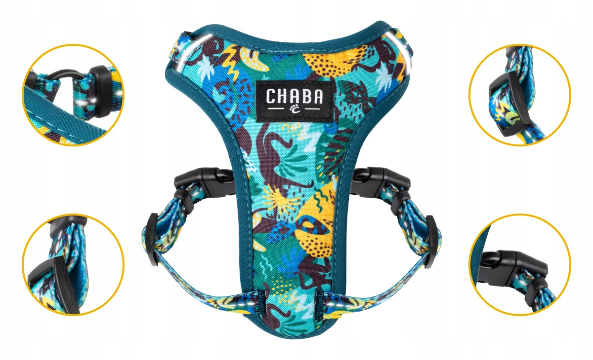 Guard Reflective Harness for Dog - Comfort Series CHABA |Carnival| Manufacturer code 21338