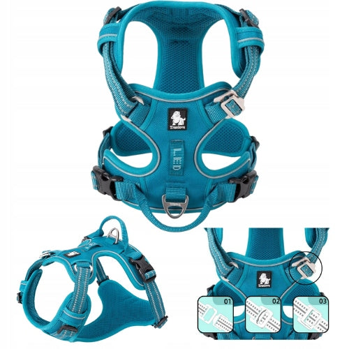 Guard TrueLove M Dog Harness Beagle Bulldog – Premium Adjustable, Strong