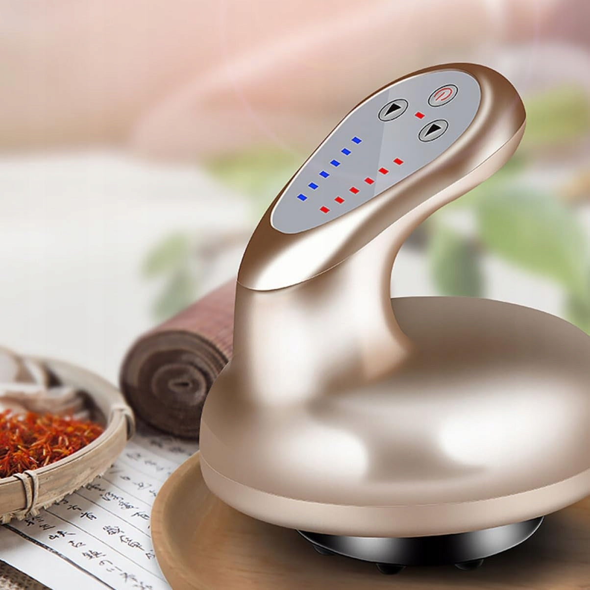 Guasha Massager with Heating, 9 Programs, Wireless Manufacturer code MASAŻER ANTYCELLULITOWY