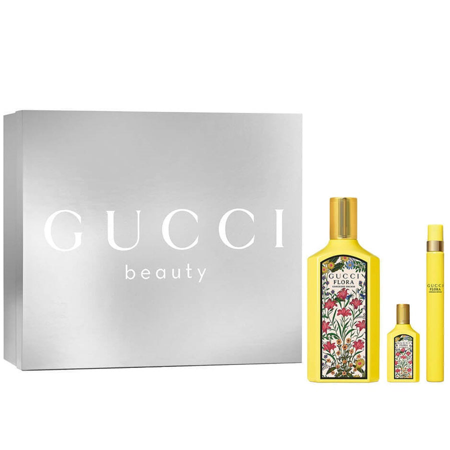 Gucci Flora Gorgeous Orchid Gift Set For Women 100ml + 10ml + 5ml Manufacturer code 3616305447678
