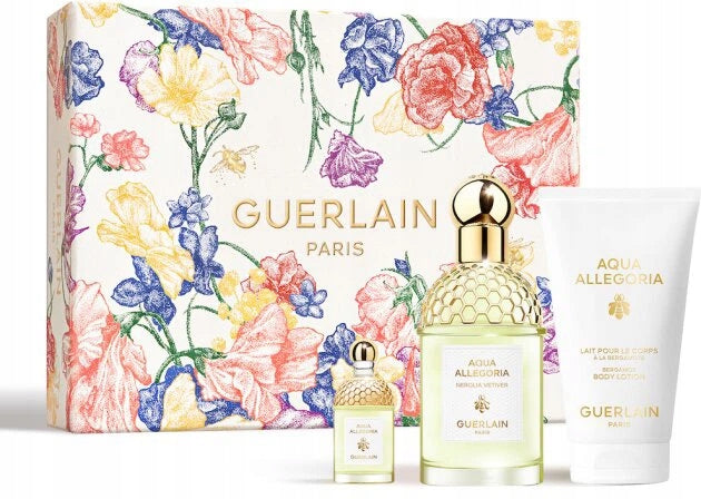 Guerlain Aqua Allegoria Nerolia Vetiver 7,5ml EDT + 75ml lotion + 75ml EDT