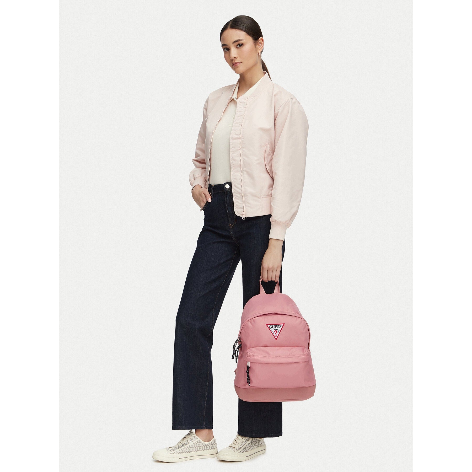 Guess Backpack Girl Pink H6YZ01W2589 Brand Guess