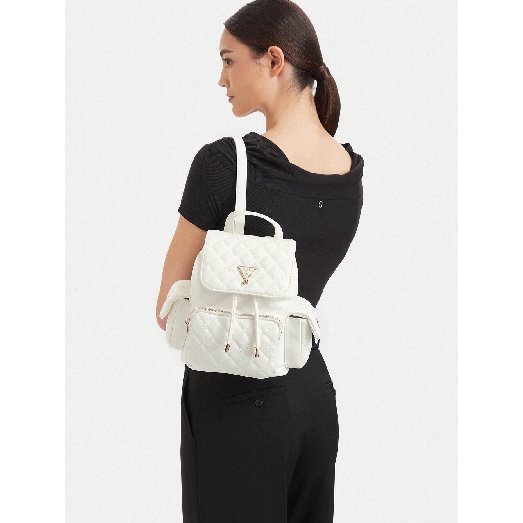 Guess Backpack Unisex White J6YZ05W2510 Packaging status original