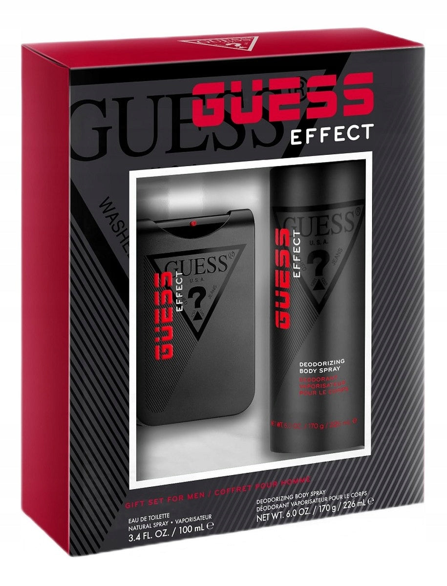 Guess Effect Set eau de toilette spray 100ml + deodorant spray 226ml