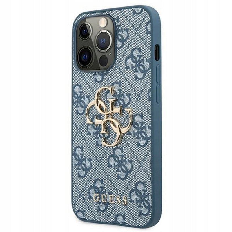 Guess GUHCP13S4GMGBL, skirtas iPhone 13 mini, mėlynas