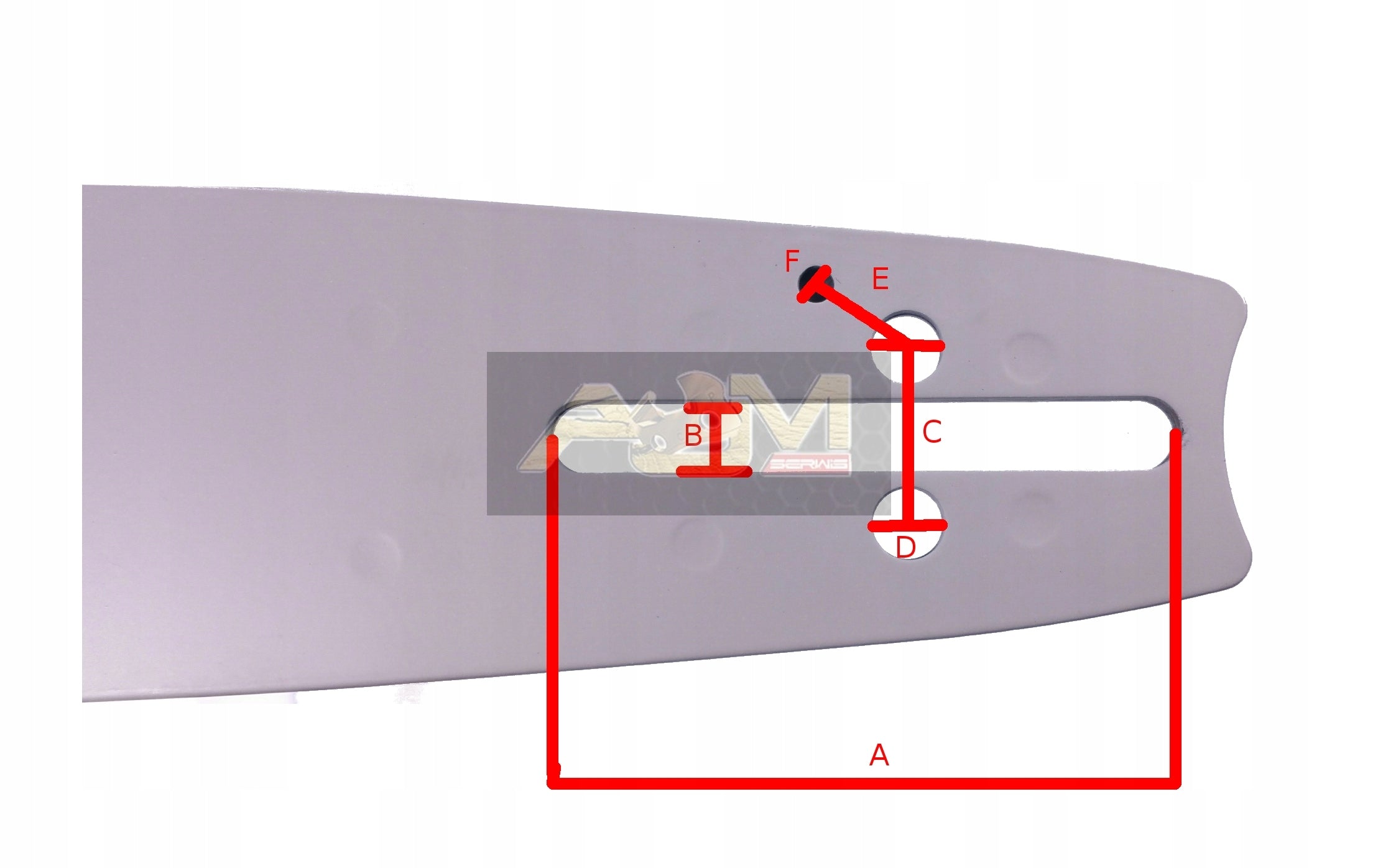 Guide 15" 38cm chain Baribal 325 1,5mm 64 links Manufacturer code B38-15-325L/64Bl