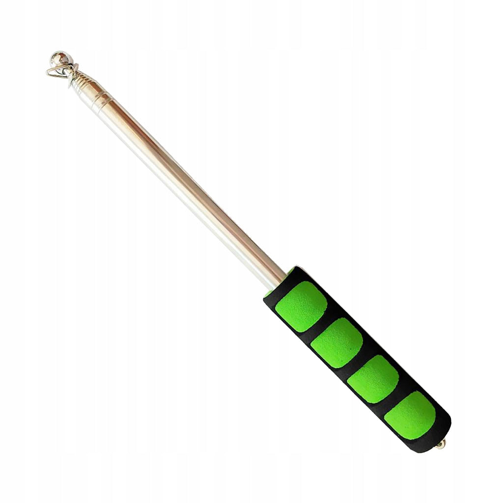 Guide Flag Pole Stainless Steel Teaching Pointer Tour Guides 2m Green Brand no brand
