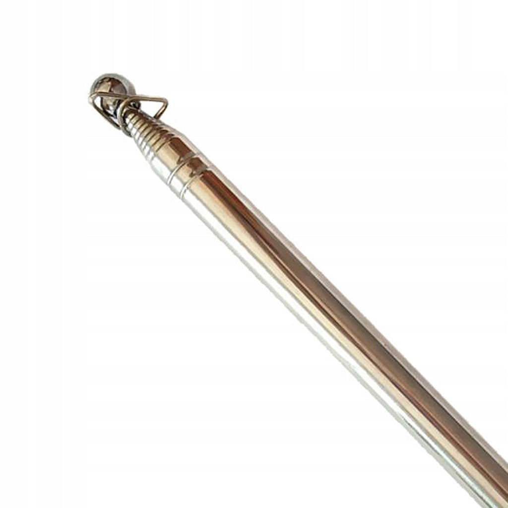 Guide Flag Pole Stainless Steel Teaching Pointer Tour Guides 2m Green Model Teleskopowy słup prowadzący