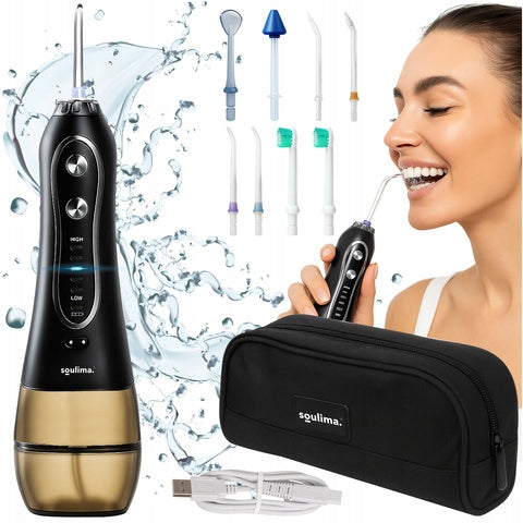 Gum Tongue Nose Irrigator, 5 Operating Modes 8 Wireless Nozzles