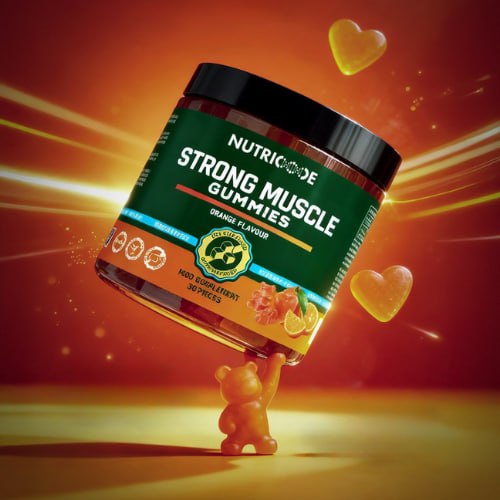 Gummies Dietary Supplement NUTRICODE Strong Muscle BCAA Building Muscle Mass Brand Nutricode